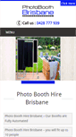 Mobile Screenshot of photoboothbrisbane.com.au